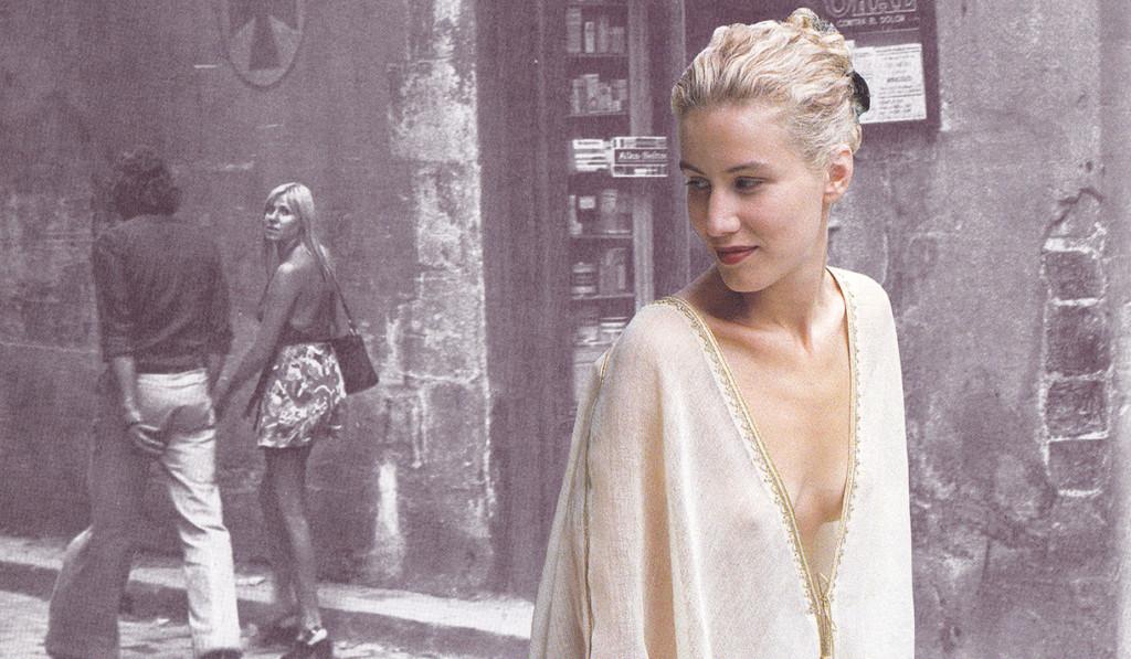 Christine Bergstrom in Liwan's abaya